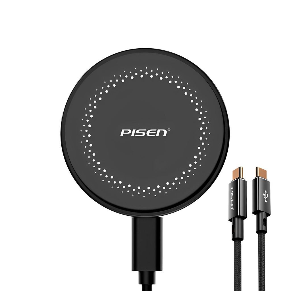 Pisen PISEN-Mag Depot 2 In 1 Wireless Charging Pad TP-C43 (K-9145-9132)