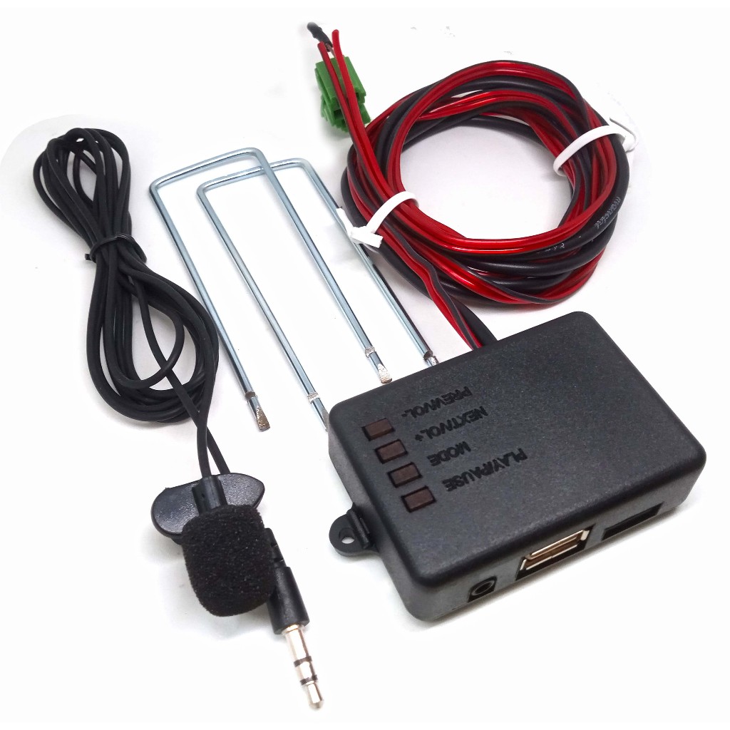 Bluetooth do Rádio Fiat Punto Linea USB MP3 MicroSD comandos no aparelho chaves e mic para chamadas