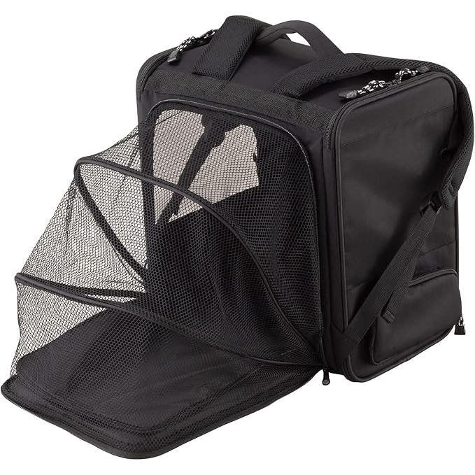 NO ALIKE Foldable Pet Backpack Carrier, Convertible Cage, Lightweight