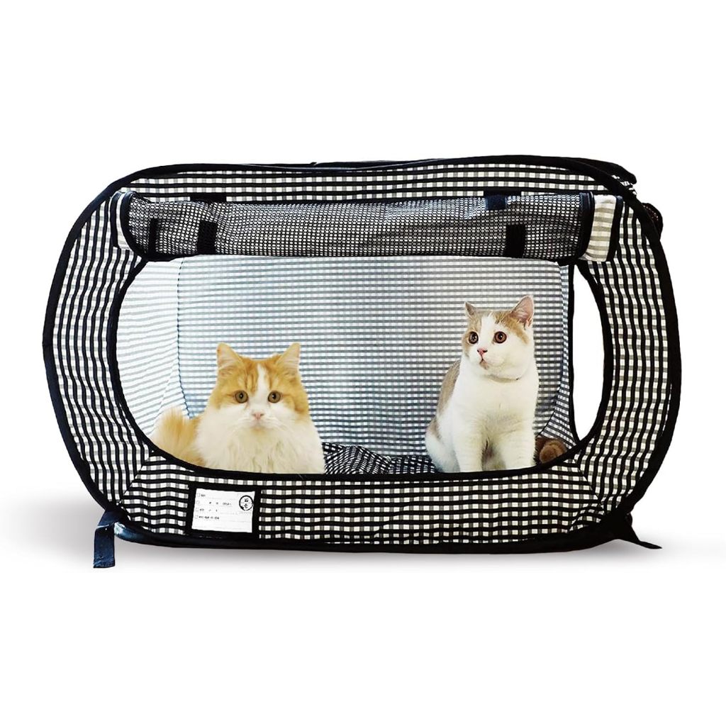 Neko Ichi Portable Cat Carrier, Foldable, Breathable Mesh