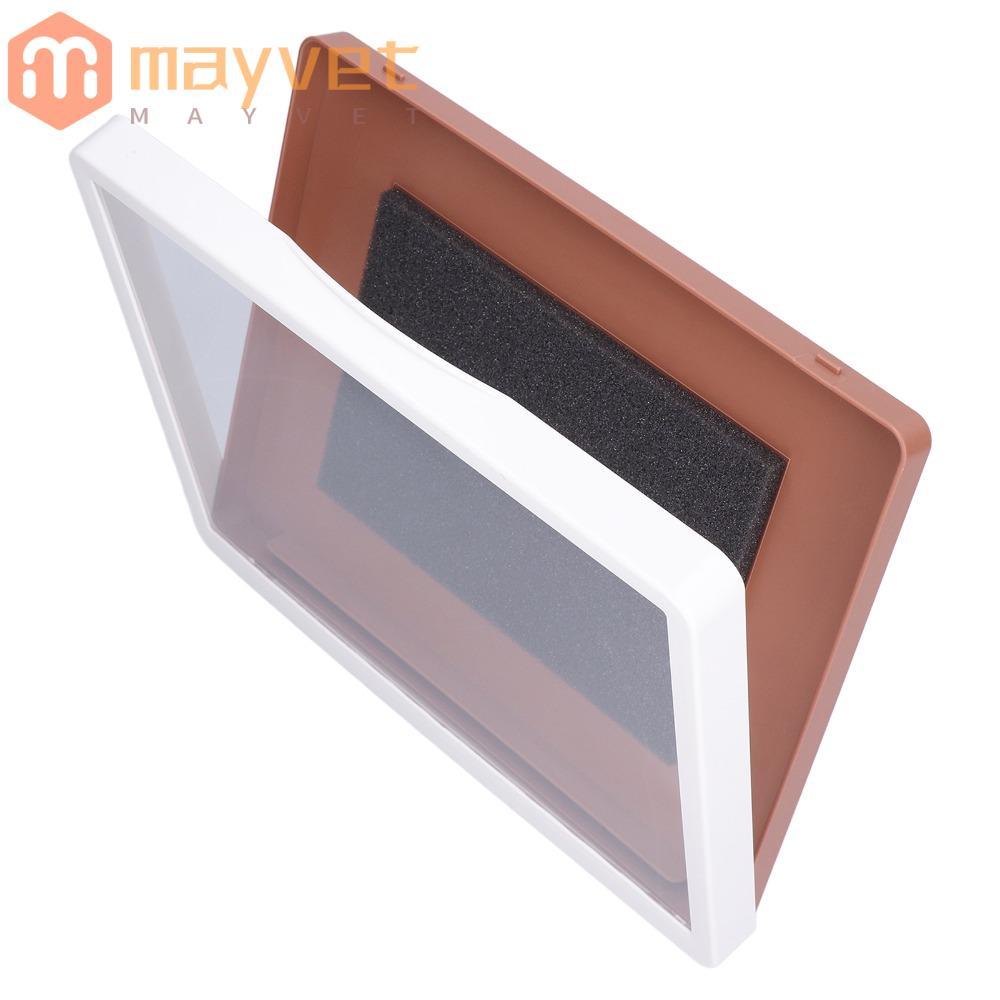 MAYVET Toque À Prova D'água Para Banheiro , 30 * 24 Cm ABS + Capa Protetora Tablet PET , Branca