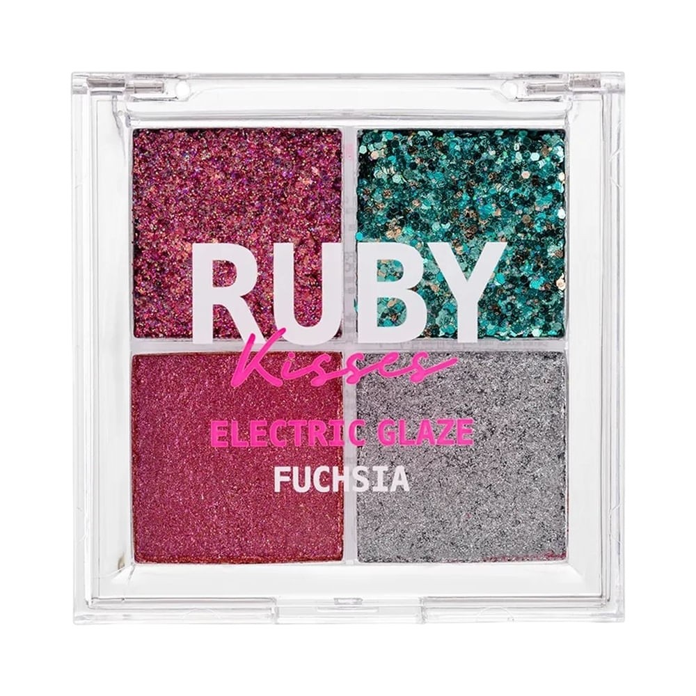 Paleta de Sombras Ruby Kisses Electric Glaze Fuchsia