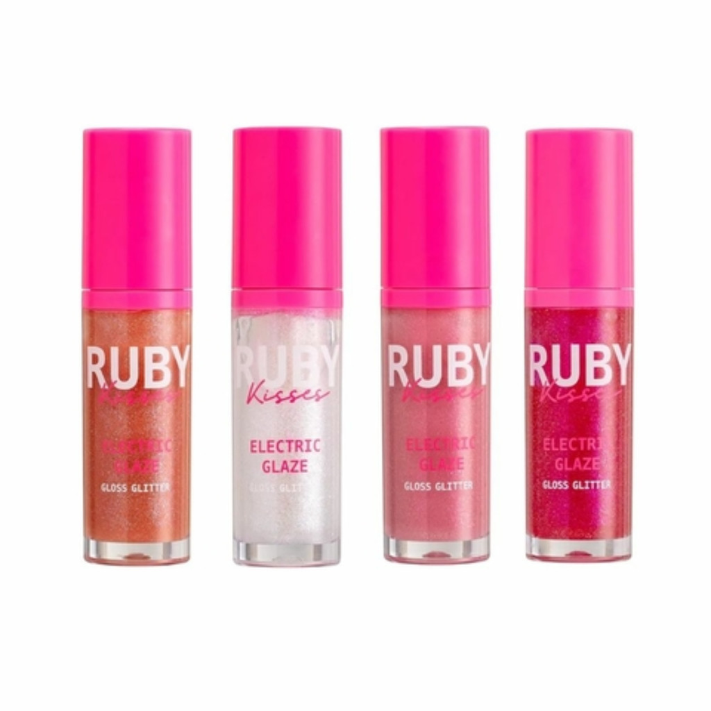 Gloss Glitter Electric Glaze Ruby Kisses