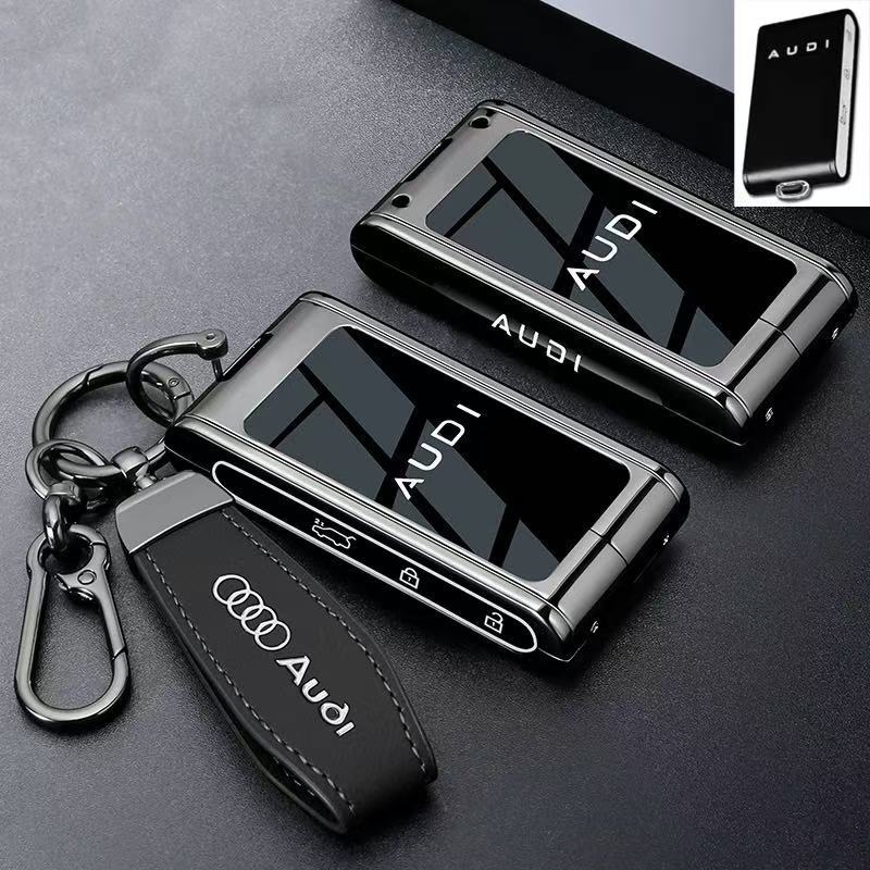 Applicable SAIC Audi E5 Key cover New E5 Sportback Physical Bluetooth Car Key Fob Remote Control Case for Men