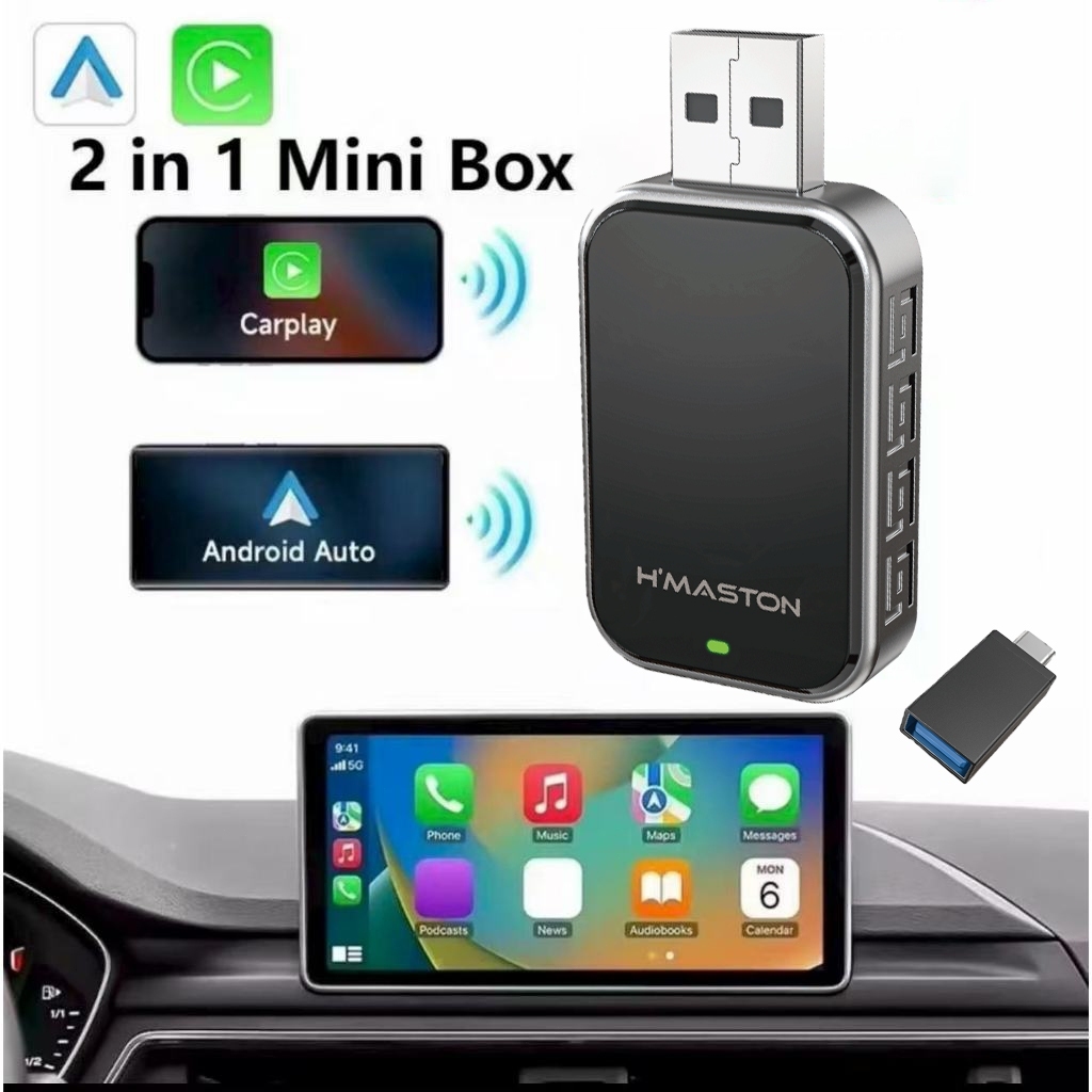 Wireless Adapter for CarPlay and Android Auto: Transform your Car!