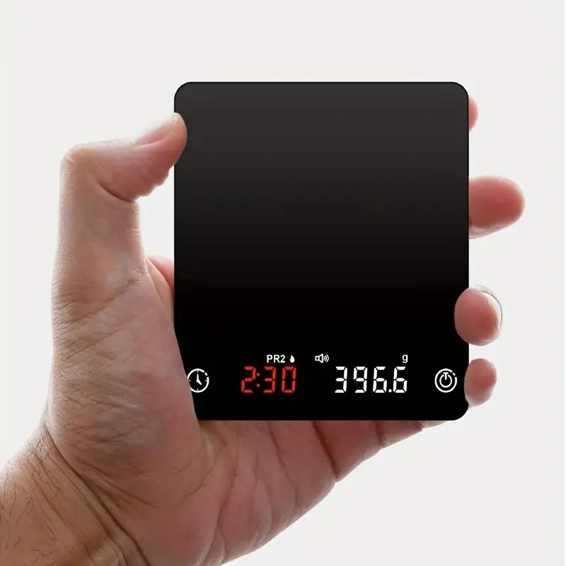 Balança Digital de Café para Cozinha MiNi com Temporizador, mede a relação de água e pó para preparo manual
