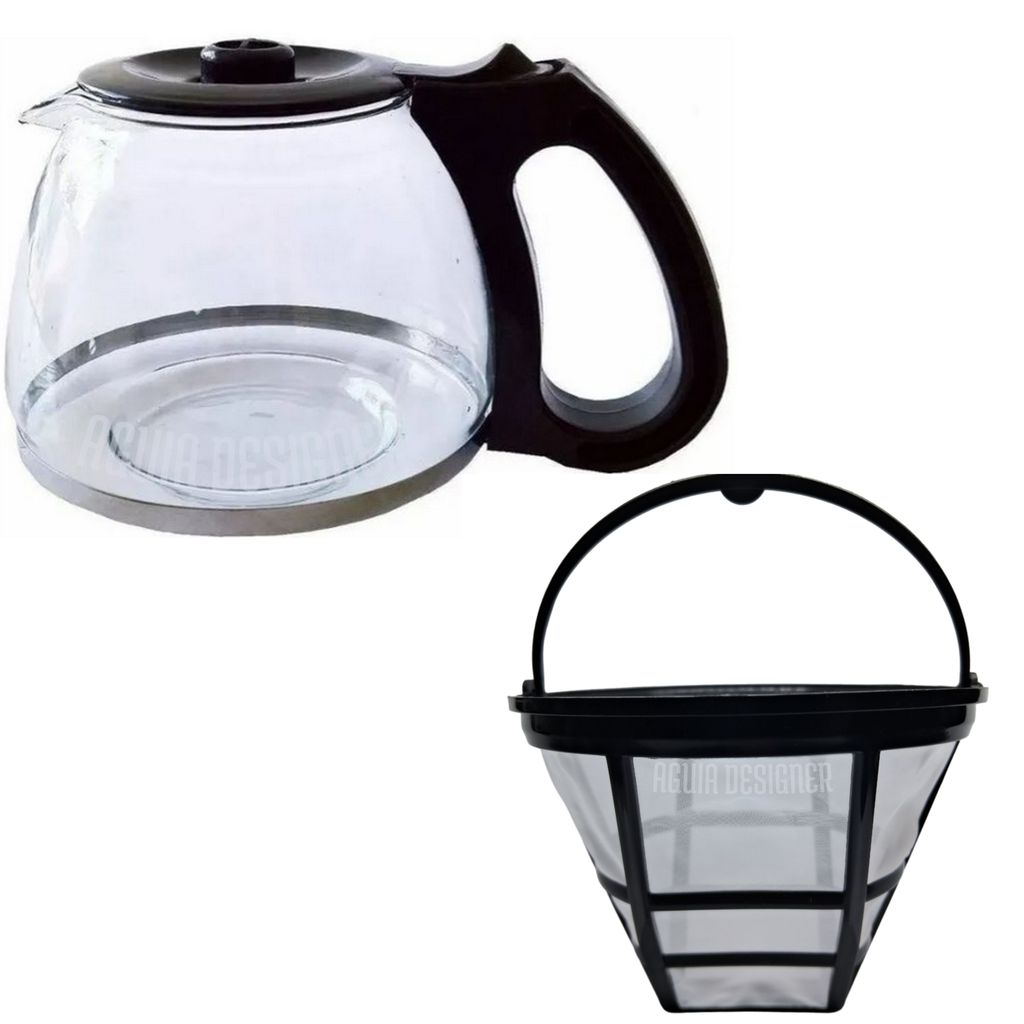 Jarra compatível Cafeteira Mondial C-44-32X-SDi Digital com Filtro Permanente