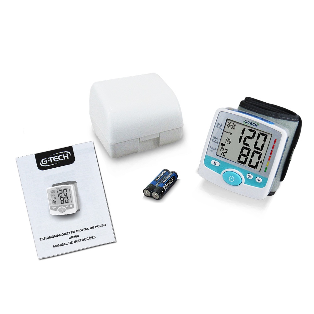 Aparelho Pressão Digital Automátic Completo GP200 Original