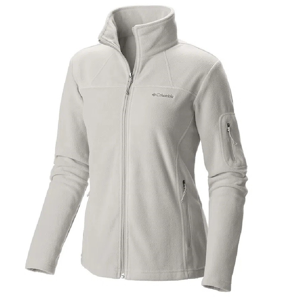 Jaqueta Columbia Fleece Fast Trek II Off-White Feminina