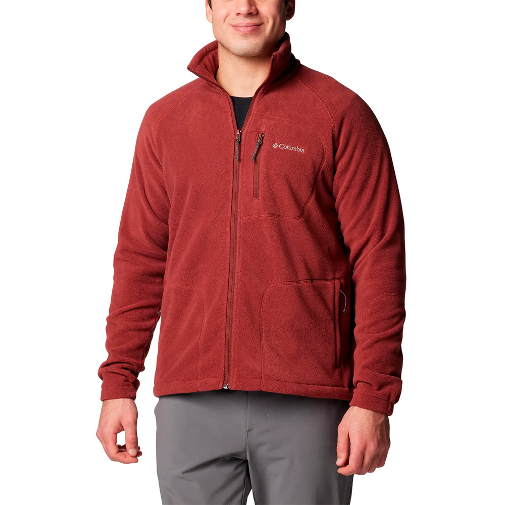 Jaqueta Columbia Fast Trek II Fz Fleece Vermelho Masculino