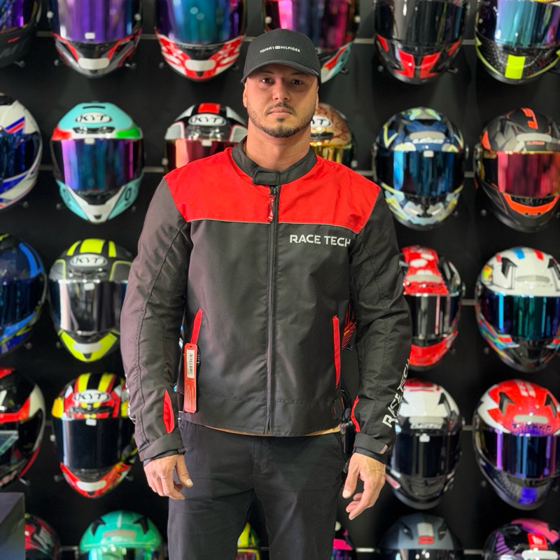 JAQUETA RACE TECH FAST – Preta e Amarela