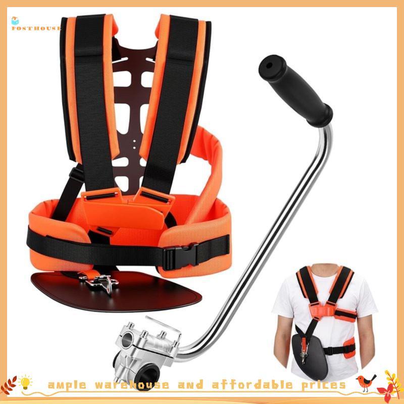 clarkbrs4 Universal Ajustável Acolchoado Trimmer Alça De Ombro Arnês Aparador De Cordas , Náilon Duplo , Punho Ergonômic