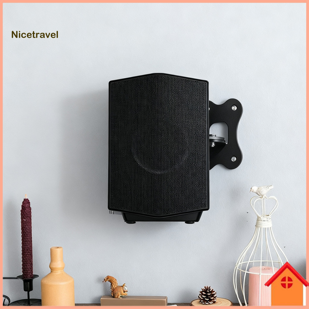 Speaker Wall Mount Bracket Quick Setup Holder Heavy Duty Adjustable for Hw-q990b Rear Surround – Metal Home Theater