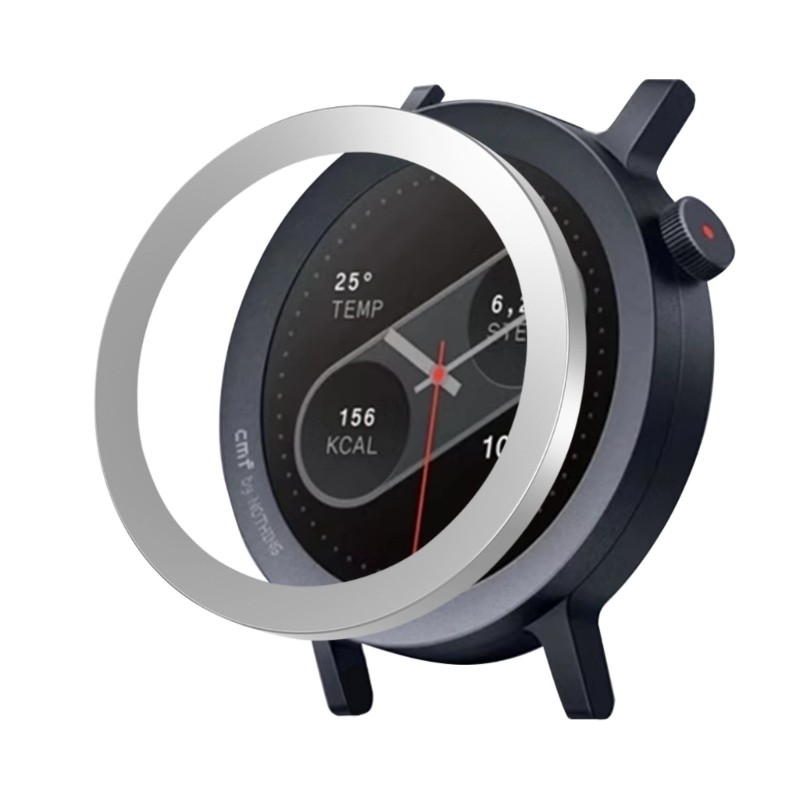 Nevʚ ɞ Moldura Círculo Para CMF Professional 2 Smartwatch A Riscos Múltiplas Cores Opcionais Efeito Borda