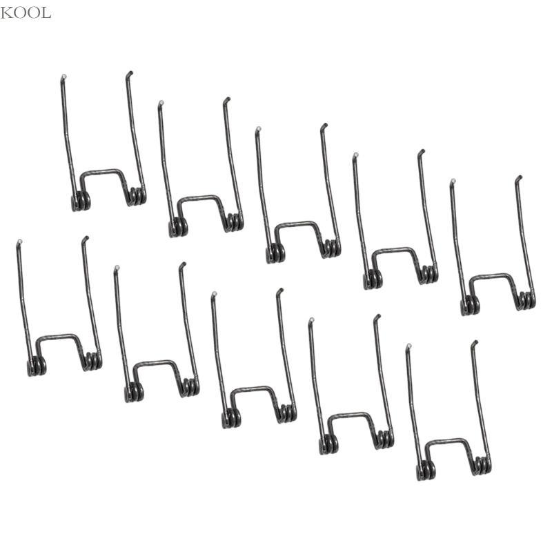 KOOL 10Pcs Fio Trimmer Spring Electric Cabelo Substituição Aço