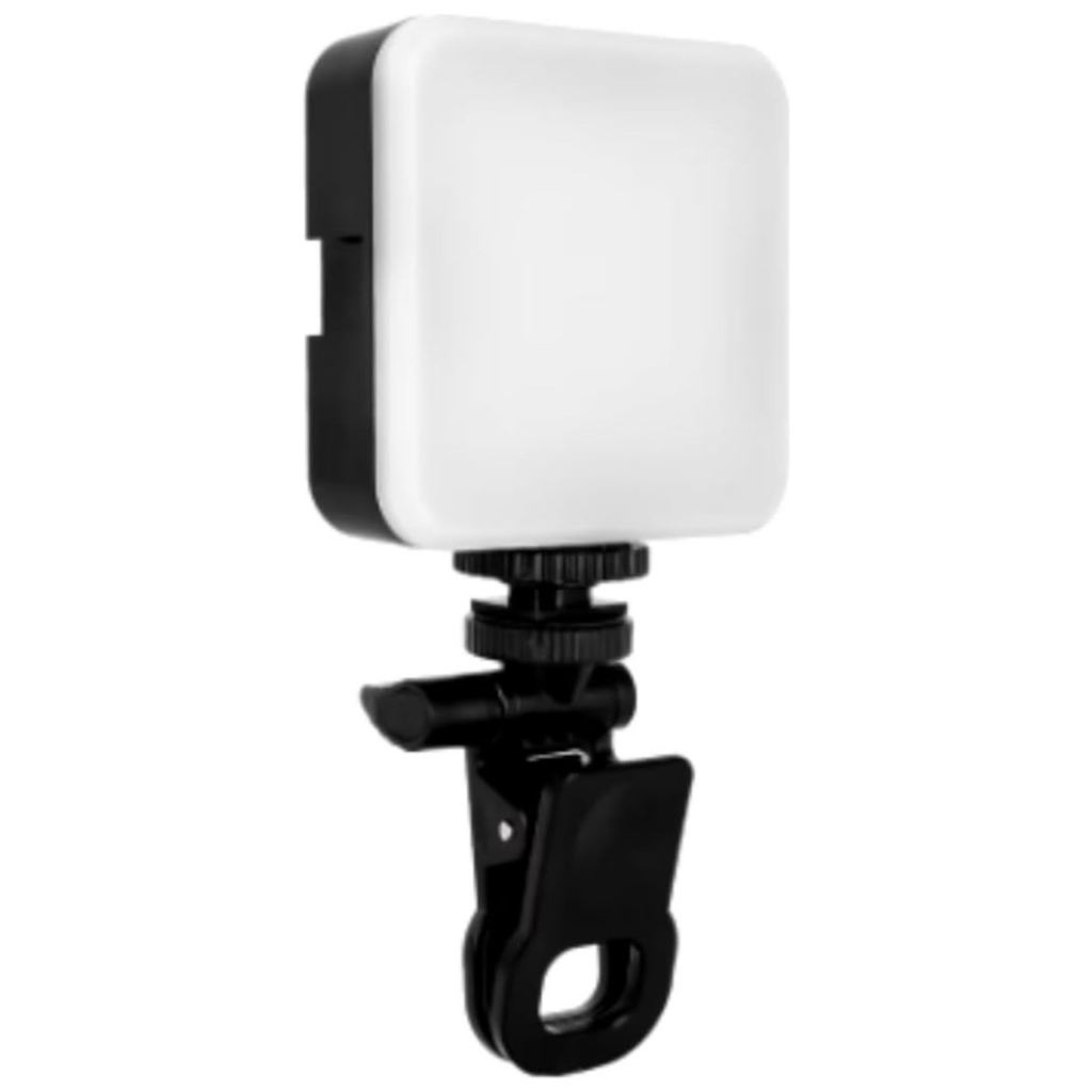 Iluminador Portátil Mini Profissional Led Rgb Suporte Celular Recarregável Fotografia Vídeo Live