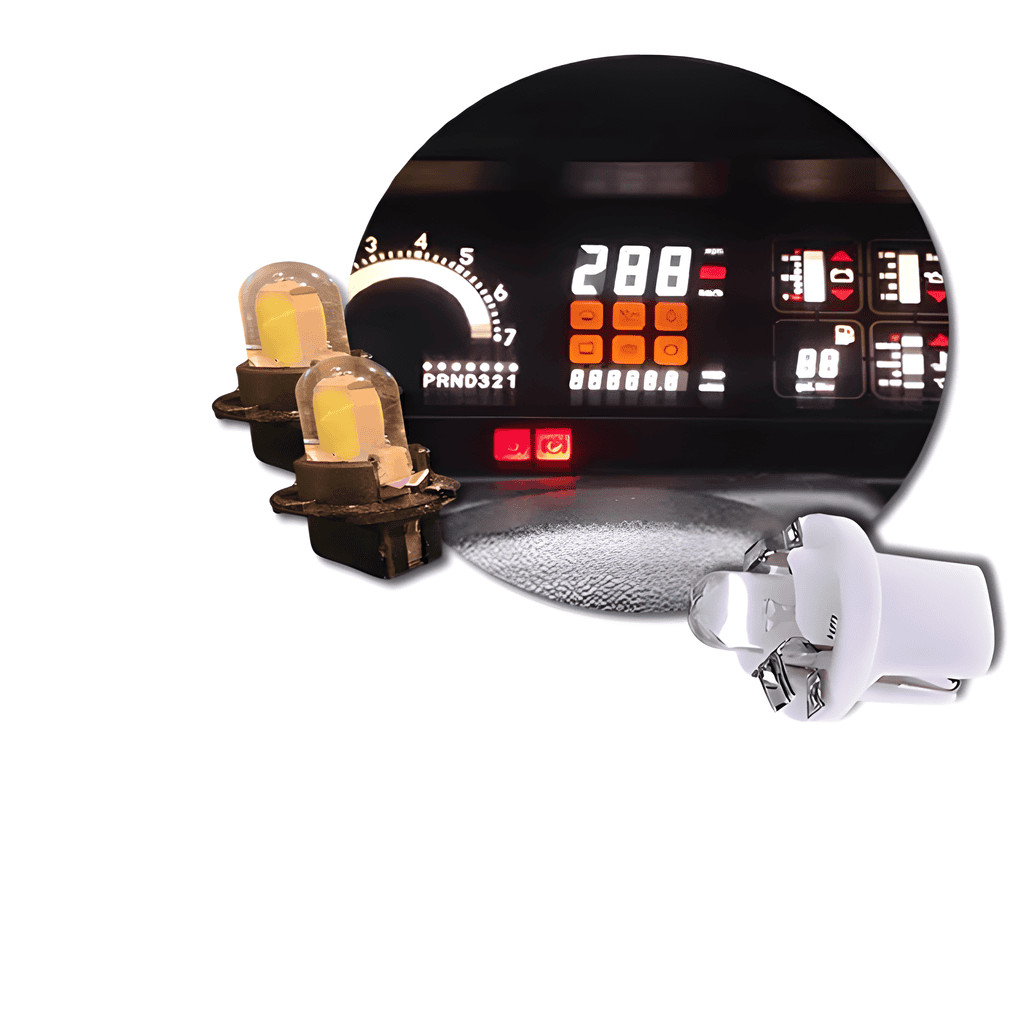 3 Lâmpada Led Branco B10d Painel Digital Kadett Monza Omega