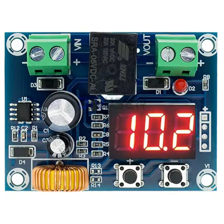 XH-M609 Módulo Carregador DC 12-36V Proteção Bateria Sobretensão Subtensão SobreDescarga