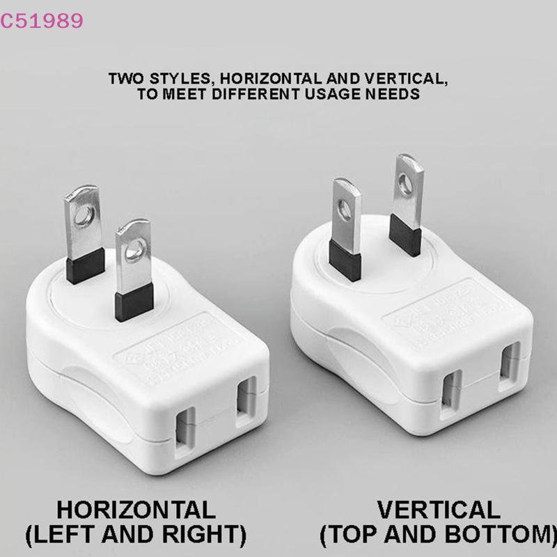 [kaan] 1Pc 2Pin 90 Ângulo Rotativo Power Soet Plug Adaptador Dobrável Viagem Aadapters Conversor De Energia Electric BR