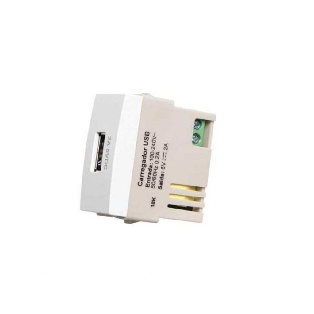 Modulo Carregador Usb Margirius Sleek 2A
