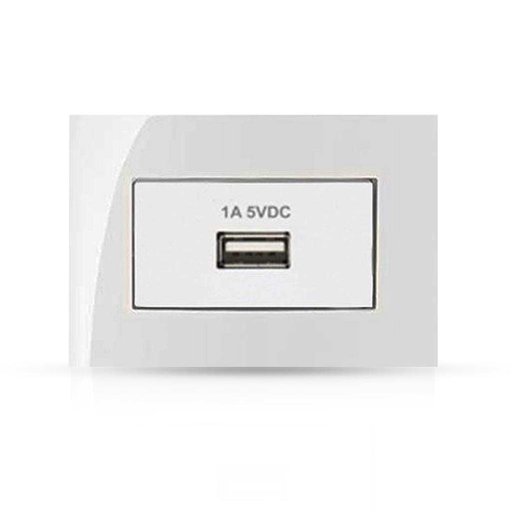 Tomada Carregador Usb Para Moveis 1a Bivolt Sleek Margirius