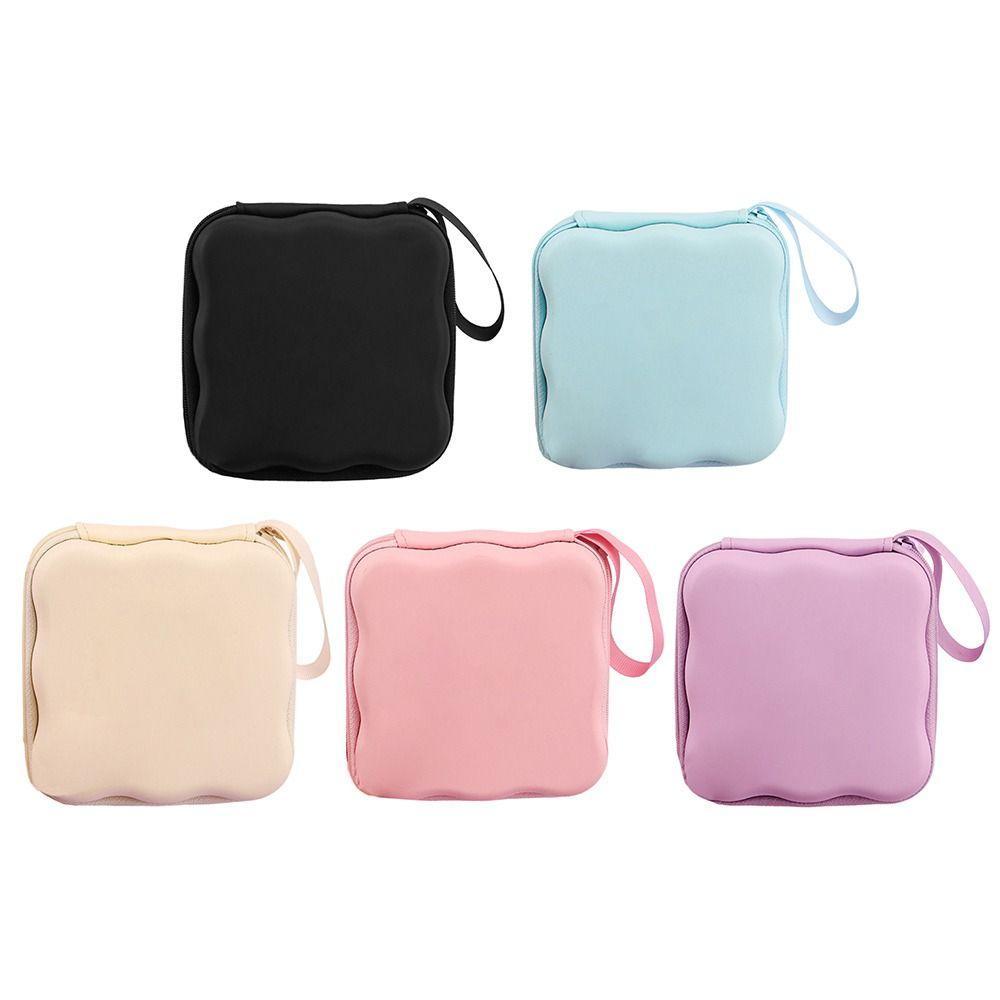 Bolsa Protetora De Cabo , De Armazenamento PU Carregador Moedas Portátil Com Nó De Laço Fashion Para Viagem
