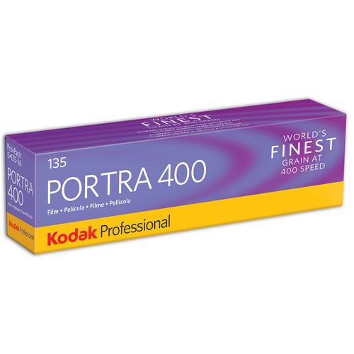 FILME KODAK PROFESSIONAL PORTRA 400 35MM / 36 (CAIXA COM 5)