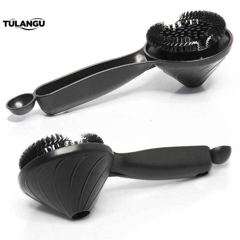TULANGU 58mm Escova De Limpeza De Cabeça De Grupo De Café Expresso , Limpador De Máquina , Cabo Longo , Design Ergonômic