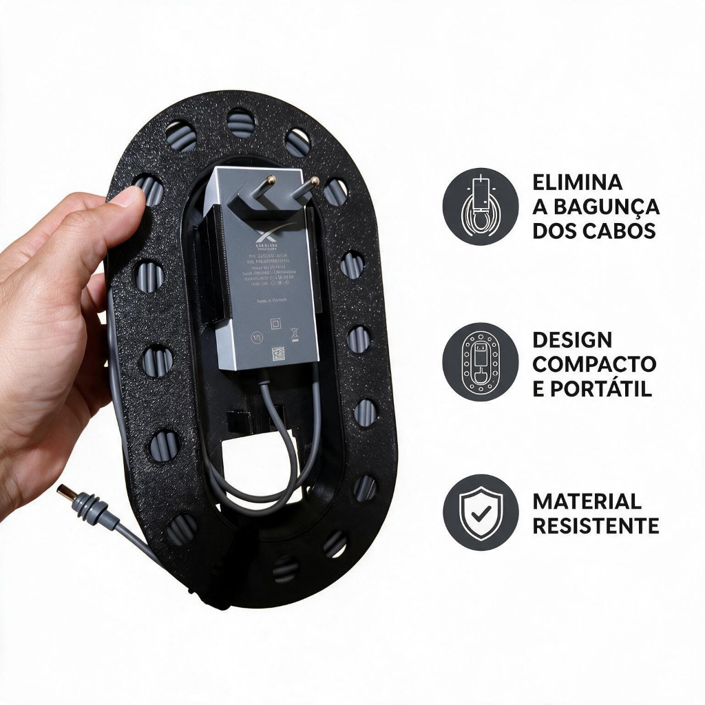 Organizador De Cabos Starlink Mini, Acabe Com A Bagunça, Design Resistente, Compacto E Portátil - DG SHOP