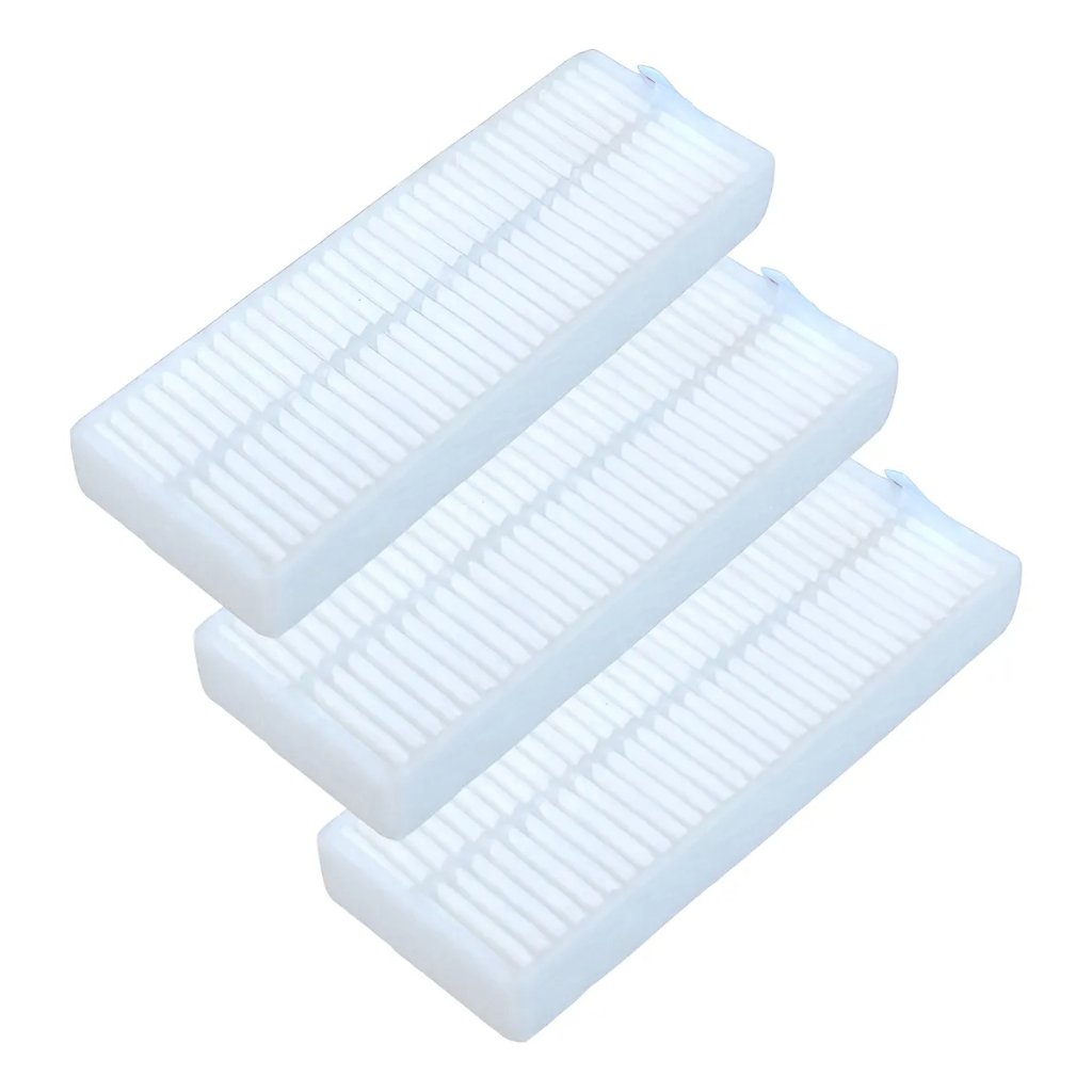 Kit 3 Filtros para Robô Aspirador Mondial Fast Clean Plus Rb03