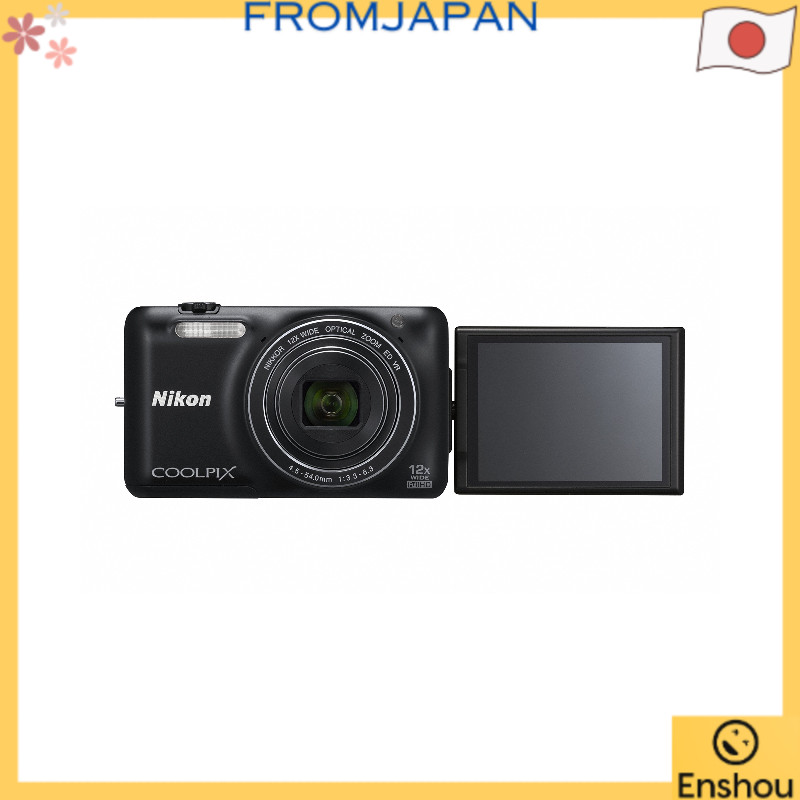 [USED]Do Japão [Usado] Nikon Coolpix S6600BK Smart Black