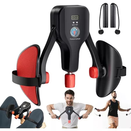 Men's Kegel Exerciser Pelvis Thigh Leg Hip Adductor Workout Physiotherapy Exercise Gym 100KG Adjustable