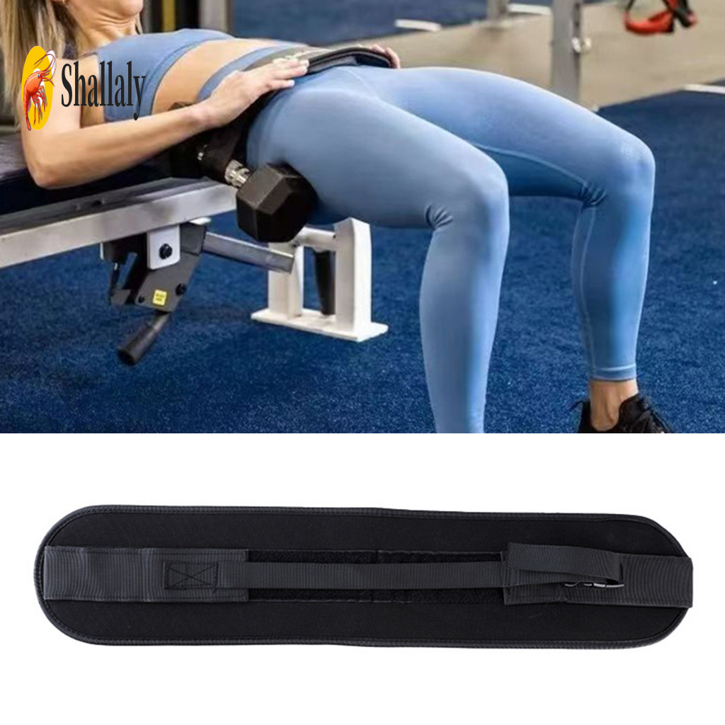 Glute Bridge Belt Butt Workout Adjustable Thrust with Dumbbells Kettlebells Plates Booty Exercise Bands – Strap for Me