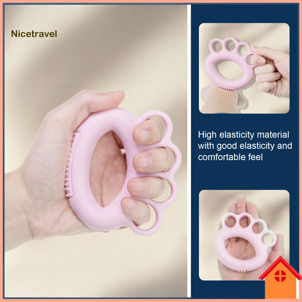 Hand Rehabilitation Exerciser Grip Strength Trainer Strengthener Finger Adjustable 10-60lbs Resistance Arthritis Therapy