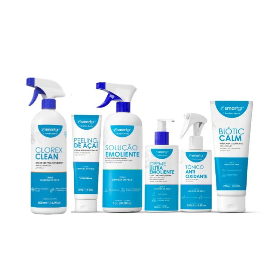 Kit Limpeza de Pele Avançado | Smart GR