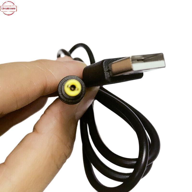 OZTH 100CM Power USB Charger Cable DC 4.0mm Plug DC4017 Carregamento Para 100 110 Game Player 5V2A Varia