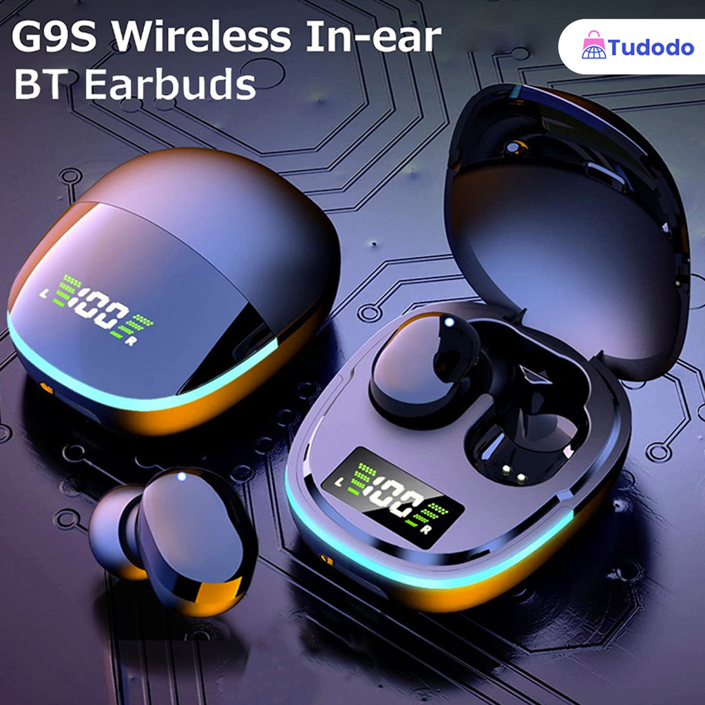 Fone De Ouvido Para Jogos G9S , Som Estéreo HiFi , À Prova De Água , Cancelamento De Ruído , Bluetooth Sem Fio , Microfo