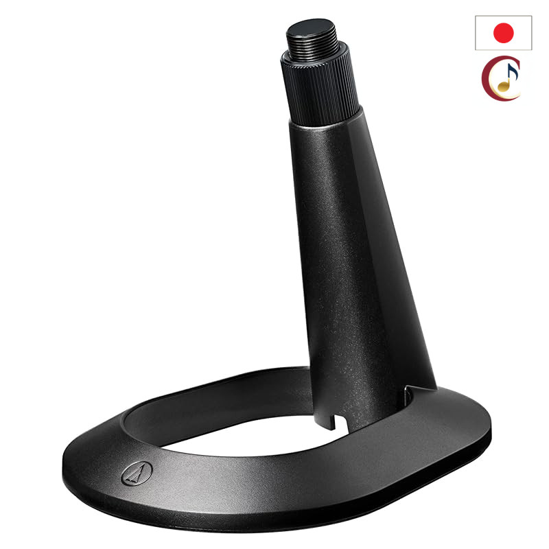 Audio-Technica AT8703/AT8700J/AT8705 Desk Microphone Stand & Boom Arm, Angle-Adjustable, up to 2.2 kg Load, Cable Manage