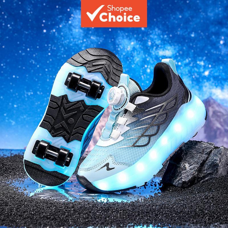 Sapatos De Rolo Heelys Para Crianças Jovens , Iluminação Led Recarregáveis Usb Da Moda Moderna , Presente