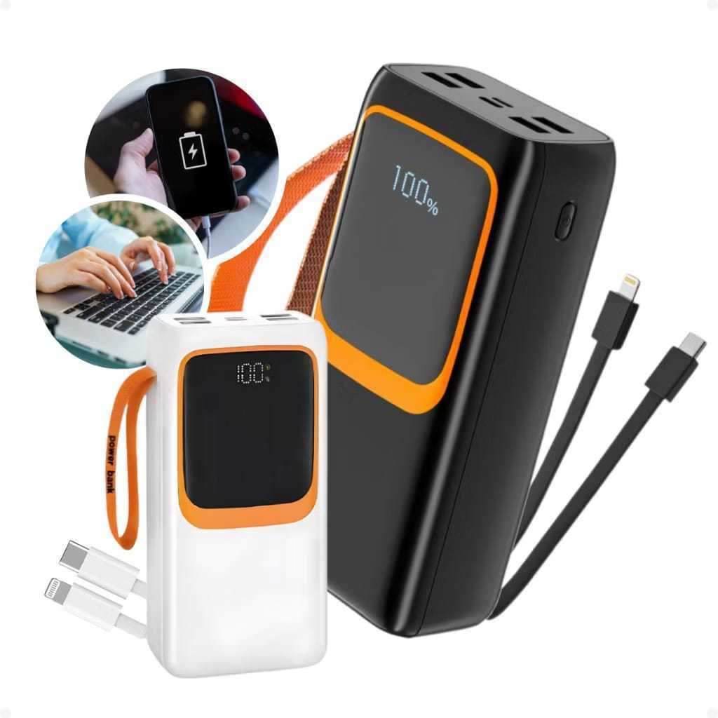 Power Bank Turbo Carregador Portátil 50.000mah Digital Usb Imperio