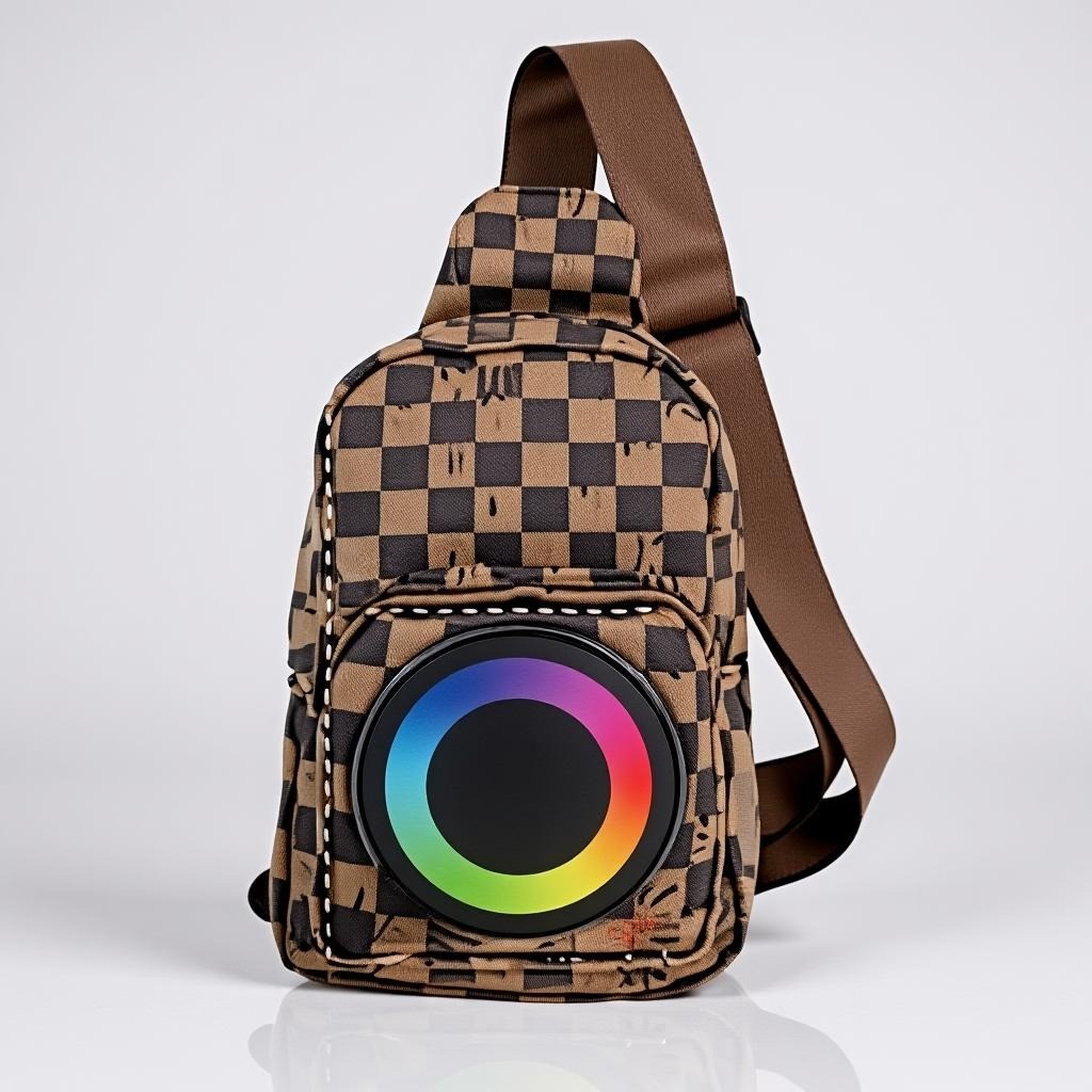 Mochila Tecnológica com Áudio Bluetooth e Porta USB para Carregamento