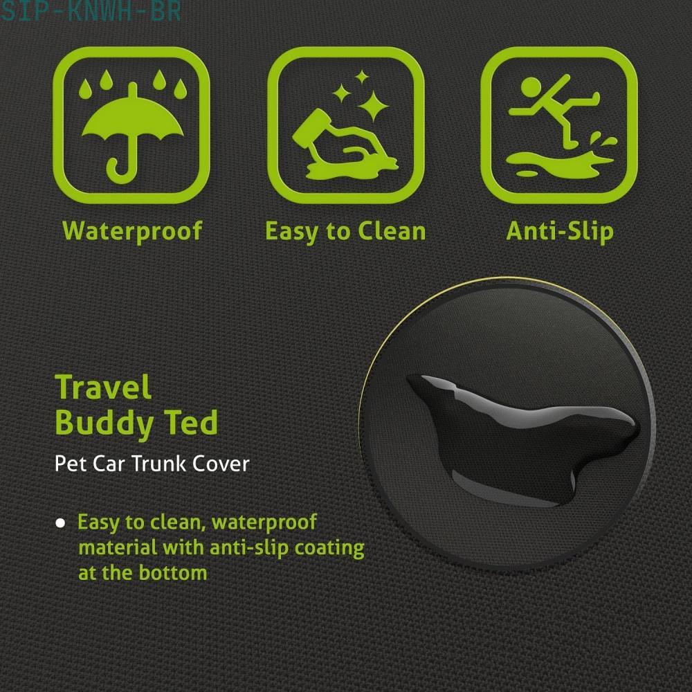 [SIP-KNWH-BR]Waterproof Oxford Car Trunk Pet Mat Anti-Dirt Thick SUV Dog Cargo Liner Cover-New In 11-