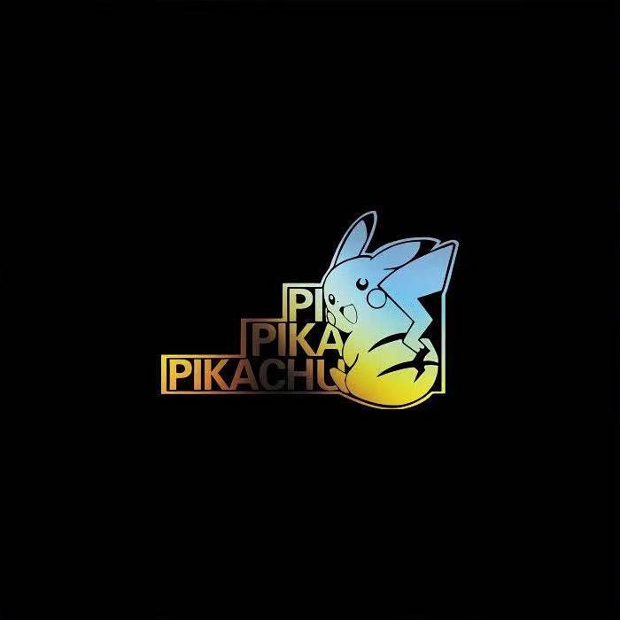 Suxi Hollow Car Stickers Pet Elf Pikachu Pika Notebook Luggage Stickers Seamless Waterproof Motorcycle yQBA
