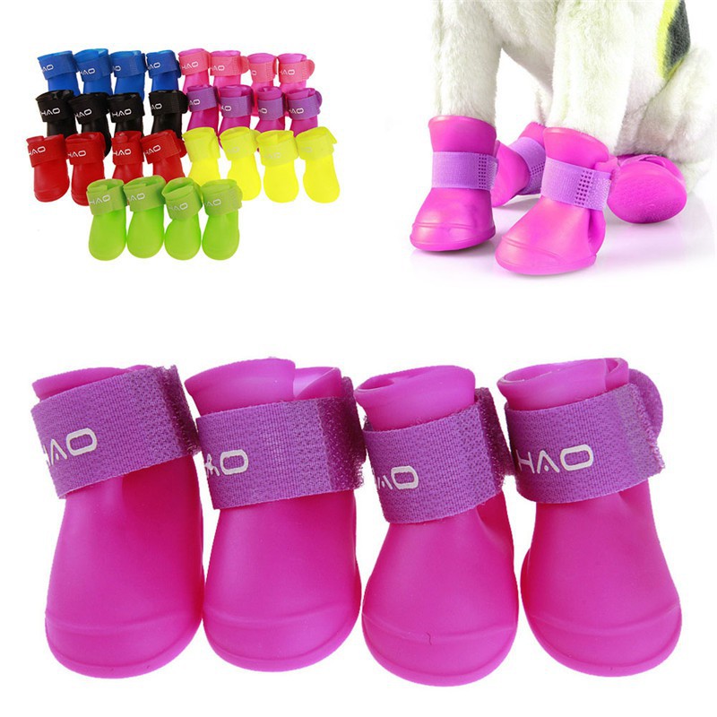 Booties Waterproof Protective Dog Rain Shoes Anti Slip