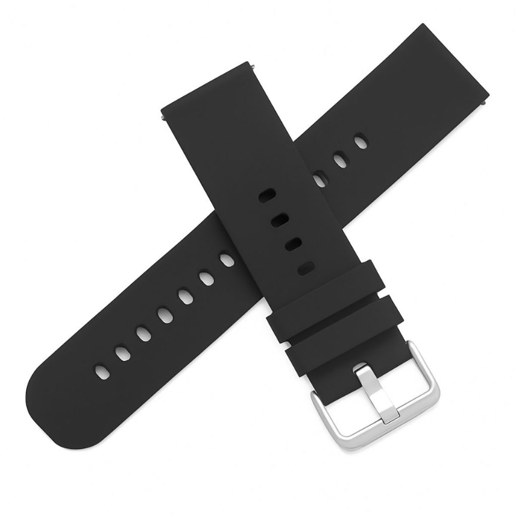 Pulseira Relógio Smartwatch Silicone Premium 22mm + Pinos Engate Rápido