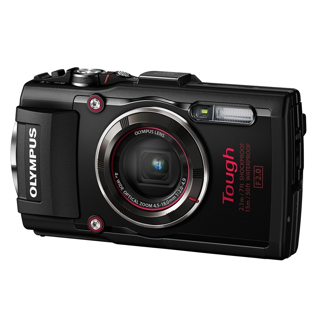 [used] OLYMPUS Digital Camera STYLUS TG-4 Tough Black 16 MP CMOS F2.0 15 m Waterproof 100 kgf Load Capacity GPS +