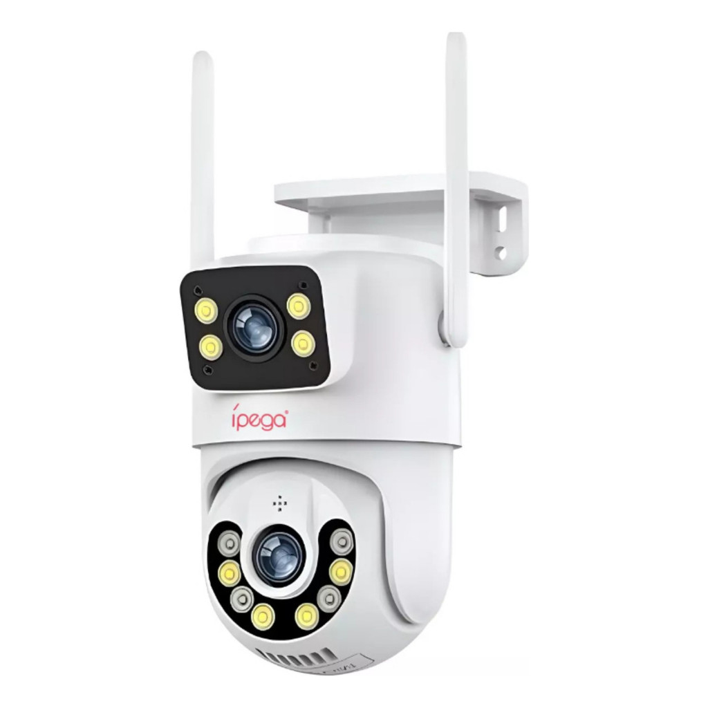 Câmera Ip Externa Giratória Wifi Lente Dupla Zoom Prova Água