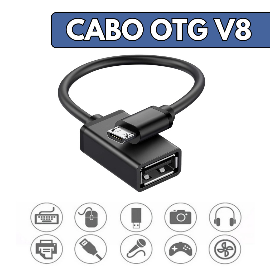 1/2/3 Cabo OTG Adaptador Micro USB 2.0 Para USB Tablet Celular Pendrive