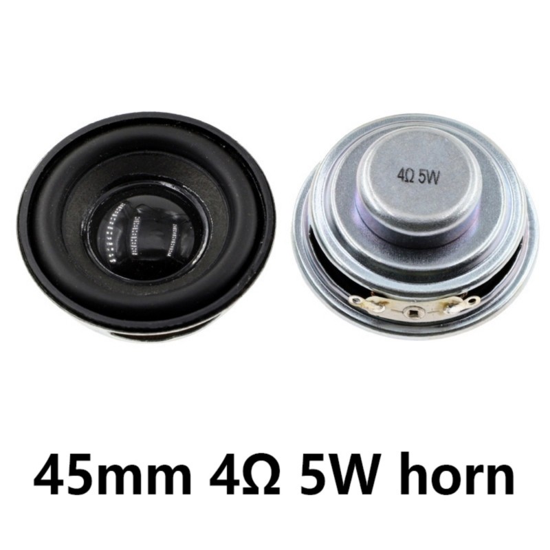 Estone 4Ohm 5W 8Ohm 3W Alto-Falante Potência Gama Áudios Para Falantes Home Theater 45mm Magnética Interna