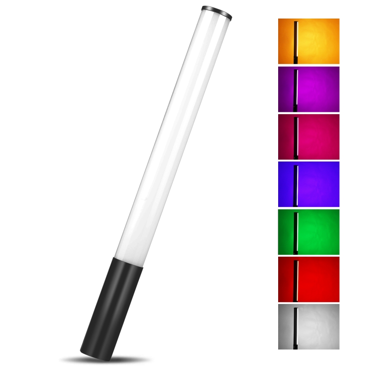 Luz De Preenchimento LED Corpo De Metal 2500-9000K RGB De Beleza Colorida Para Fotografia Portátil